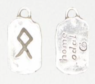 ODAL Home Runestone Pewter Pendant, 111