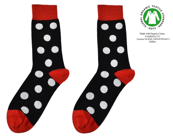 Organic Socks of Sweden, Åberg (Dots)
