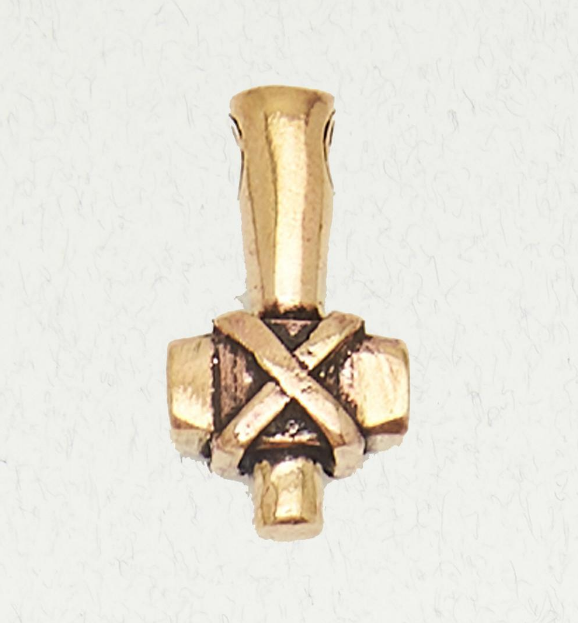 Thor's Hammer Bronze Pendant, 769
