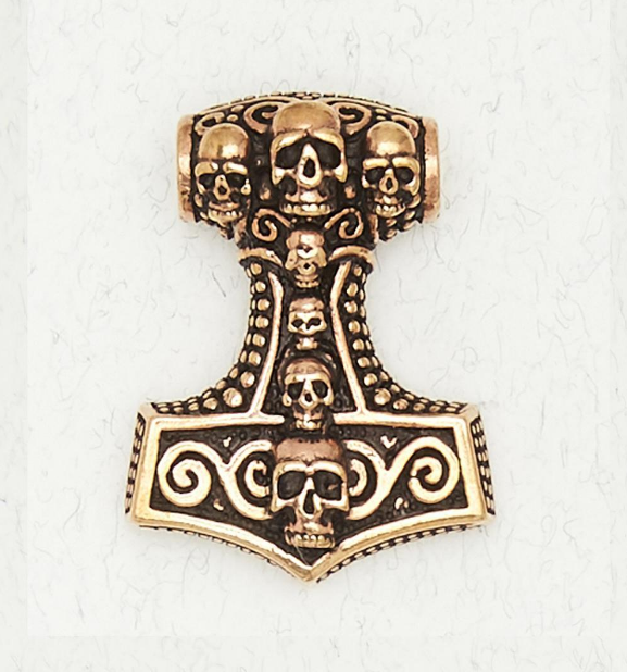 Thor's Hammer Bronze Pendant, 790
