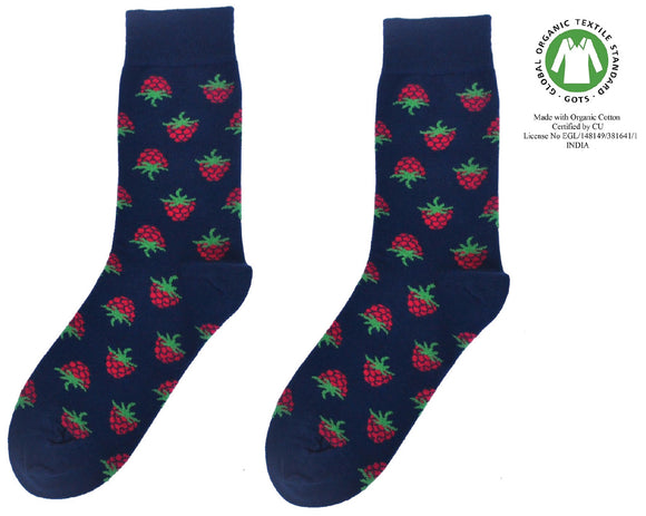 Organic Socks of Sweden, Hallqvist (Raspberries)
