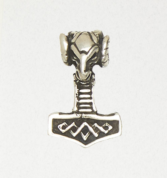 Thor's Hammer Pewter Pendant, 122