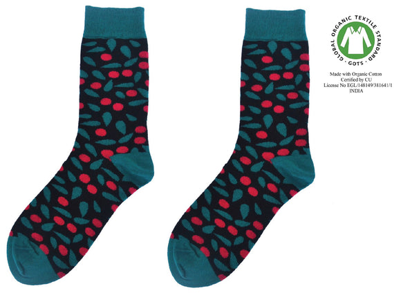 Organic Socks of Sweden, Skoglund (Lingonberries)