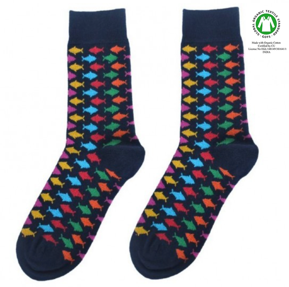 Organic Socks of Sweden, Strömlund (Fish)